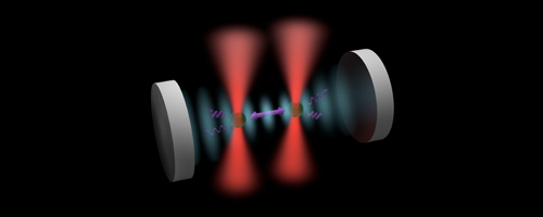 Conceptual illustration of quantum technologies.